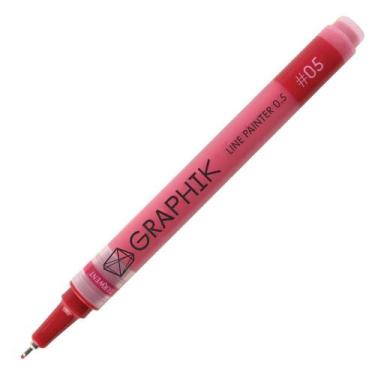 Imagem de Caneta Derwent Graphik Line Painter 0.5mm Cor 05 Blood 301426 1 Ed 1 e