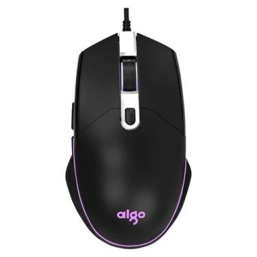 Imagem de Mouse Gamer Aigo G600 RGB 3200 DPI USB - Preto