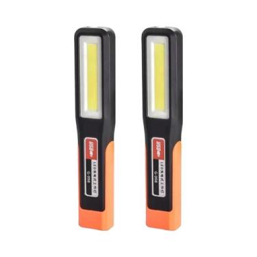 Imagem de Lanterna De Trabalho LED COB Recarregável Com Ímã, Lâmpada Mecânica US
