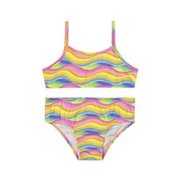 Imagem de Biquini Feminino Infantil Boca Grande - 43941, Amarelo, 12