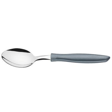 Imagem de Colher De Mesa Tramontina Plenus Lâmina Aço Inox Cabo Cinza