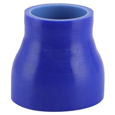 Imagem de Mangueira acopladora, conector universal de mangueira de acoplador de silicone 4 camadas de 5 cm a 7,6 cm para tubo turbo/admissão/intercooler