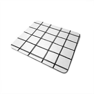 Imagem de Mouse Pad Xadrez Preto e Branco Desenho