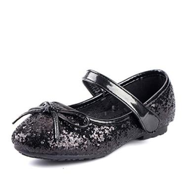 Imagem de Nova Utopia Sapatilha de balé infantil para meninas, Nfgf4312n3 - Preto, 1 Little Kid