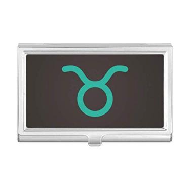 Imagem de Porta-cartões de visita com padrão de constelação Taurus de maio de abril