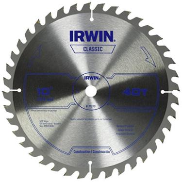 Imagem de Irwin Tools Lâmina De Serra Circular Irwin De 25 Cm Carboneto 40 Dentes (15270)
