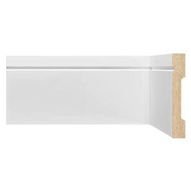 Imagem de Rodapé MDF 1003 Moldufama 2,4 m - Branco