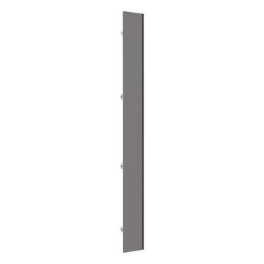 Imagem de Porta para Closet Individual 25cm com Puxador Perfil Inox Luciane Móveis