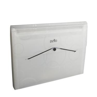 Imagem de Pasta Sanfonada A4 Dello Fine 31 Divisórias 6072 Cristal