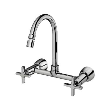 Imagem de Torneira Misturador Docol Nova 1523606 De Parede Cromada