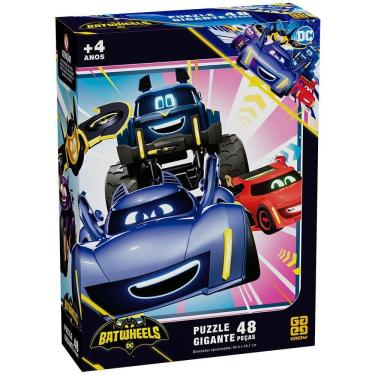 Imagem de Puzzle Gigante 48 peças Batwheels