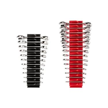 Imagem de TEKTON Conjunto de chaves combinadas Stubby com organizador modular com fenda, 25 peças (6-19 mm) | WCB95403
