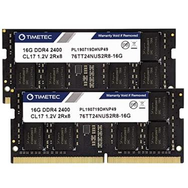 Imagem de Timetec Kit Hynix IC de 32 GB (2 x 16 GB) DDR4 SODIMM para Intel NUC KIT/Mini PC/HTPC/NUC Board 2400MHz PC4-19200 Sem buffer 1,2V CL17 Dual Rank Atualização de memória de 260 pinos (kit de 32 GB (2 x
