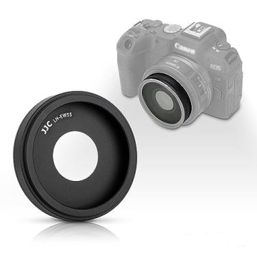 Imagem de Para-sol para lente Canon RF 28 mm f/2.8 STM, para-sol RF 28 mm, para-sol substitui o capô Canon EW-55, compatível com filtros de 55 mm e tampa de lente de 55 mm