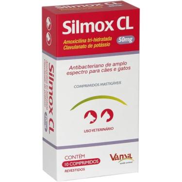 Imagem de Silmox Cl 50mg 10 Comprimidos Vansil
