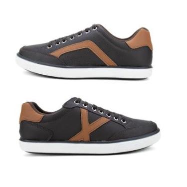 Imagem de Kit 2 Sapatenis Masculino Com Fechamento Cadarço De Elástico-Masculino