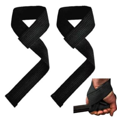Imagem de Luva Strap De Poliéster Para Musculação Academia Treino Funcional Cross Over Munhaqueira Profissional