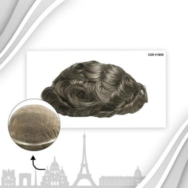 Imagem de Protese Capilar Full Lace Masculina Francesa  20X25 