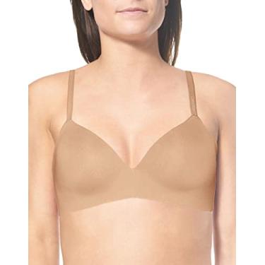 Imagem de Calvin Klein Meia feminina levemente forrada, Nu, 36D