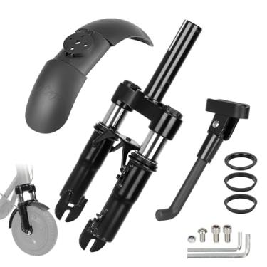 Imagem de LUCK4U Kit de suspensão dianteira - Amortecedor com suporte ajustável, acessórios de para-choque para scooters elétricas Segway Ninebot F20 F25 F30 F40 F40i D18E D28E D38E D40X