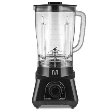 Imagem de Liquidificador Turbo 2,3L 3 Velocidades 700W 127V Preto Multi - LQ701,