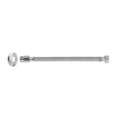 Imagem de Ligação Flexível para Água de Aço Inox 80cm - Blukit