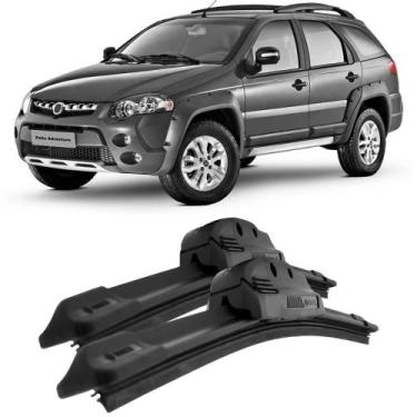 Imagem de Par Palhetas Limpador Parabrisa Palio Wekeend Original Bosch Aerofit 2