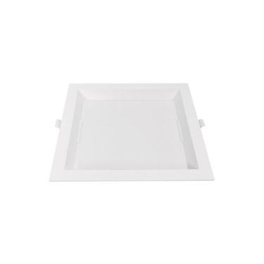 Imagem de Painel de Led Nordecor Quadrado Kais de Embutir Recuado 18W Bivolt - M