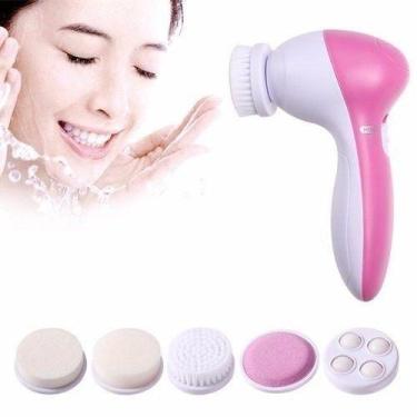 Imagem de Escova esfoliador rosto face Massageador corpo Elétrico Limpeza - ZEM
