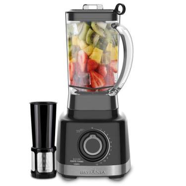 Imagem de Liquidificador Britânia BLQ1300P Fortis Turbo 1400W 3L, Preto, 220V