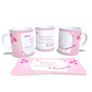 Imagem de Canecas Personalizadas Dia dos Namorados - Estampa Sublimada, Mod.44