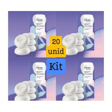 Imagem de Kit 4 caixas de sabonete Chá de camomila e lavanda - Refrescante - Tot