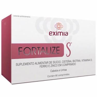 Imagem de Exímia Fortalize S Cabelos e Unhas Com 90 Comprimidos - EXIMIA
