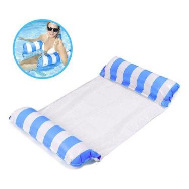 Imagem de Boia Rede Flutuante 120x70cm Importway Para Piscina