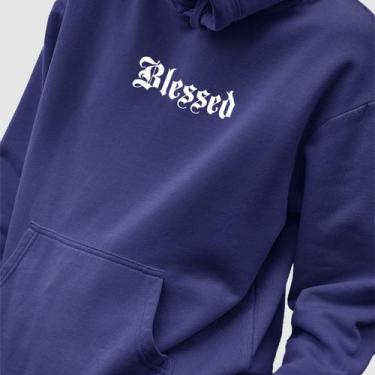 Imagem de Blusa Moletom Genuine Grit Masculino Estampado Algodão 30.1 Blessed, M