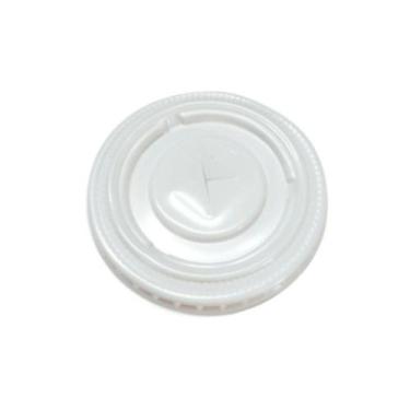 Imagem de Tampa de Plástico Branca p/ Copo 440ml e 550ml c/ Furo 50un - GP