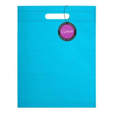 Imagem de Sacola em TNT Premium Termo Selado 25x35cm Nifty TopGet, Azul claro