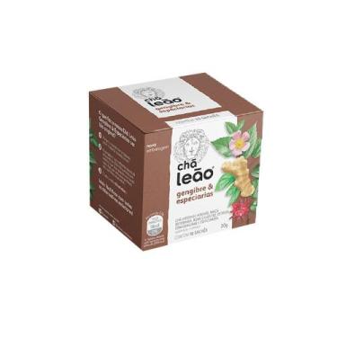 Imagem de Chá Leão Gengibre & Especiarias Em Sachê 16g 10 U, Bebida Quente Fria 