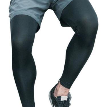 Imagem de 2x Protetores De Perna Basquete Sleeve Joelho Profissional - Loja Clic