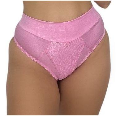 Imagem de Calçola Calcinha Tangão Cintura Alta Lycra Rosset Rossete Duloren Dulo