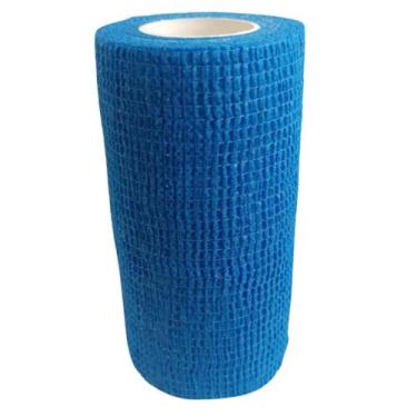 Imagem de Fita p/ atadura elastica azul 5m 10 x 2,7cm imp - ANB IMPORT