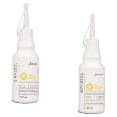 Imagem de Kit 2 Óleo De Girassol Corporal Bico Aplicador 200ml  Farmax