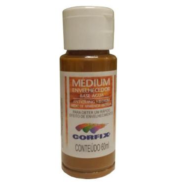 Imagem de Médium Envelhecedor Corfix Amarelo Ocre 60ML  - TINTAS CORFIX