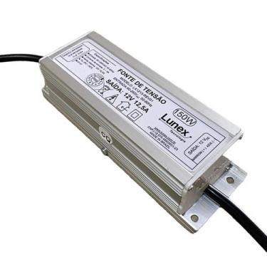 Imagem de Fonte de Tensão 30W 12V 2,5A Bivolt Automática à prova dágua - Lunex