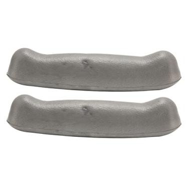 Imagem de 1 par de substituição de muleta resistente, evita atritos nas axilas, espuma macia confortável, suporte na maioria das muletas, ótimo para atletas e indivíduos em recuperação