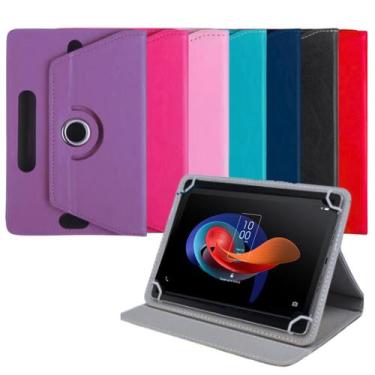 Imagem de Capa Case Giratória Para Tablet TCL TAB 10 Gen 2 10 Polegadas Preto Ro