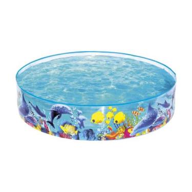 Imagem de Piscina Semirrigida Peixes 946l Cor Transparente C/ Peixes - bestway