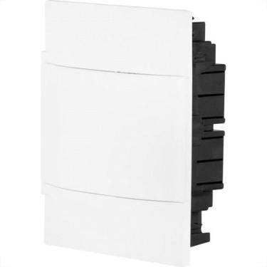 Imagem de Centrinho Legrand Pvc Embutir Com Tampa Branca 04Din 134004 - PIAL