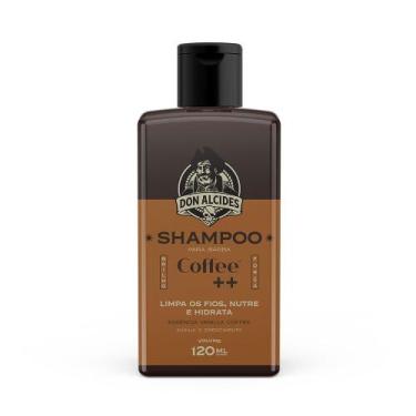 Imagem de Shampoo para barba 120ml don alcides coffee mais