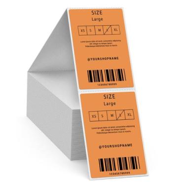 Imagem de Etiquetas Térmicas FINDAT - 500 Unidades - 5x7,6cm - À Prova D'Água